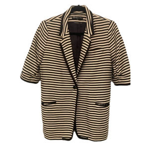 Elizabeth and James striped blazer.